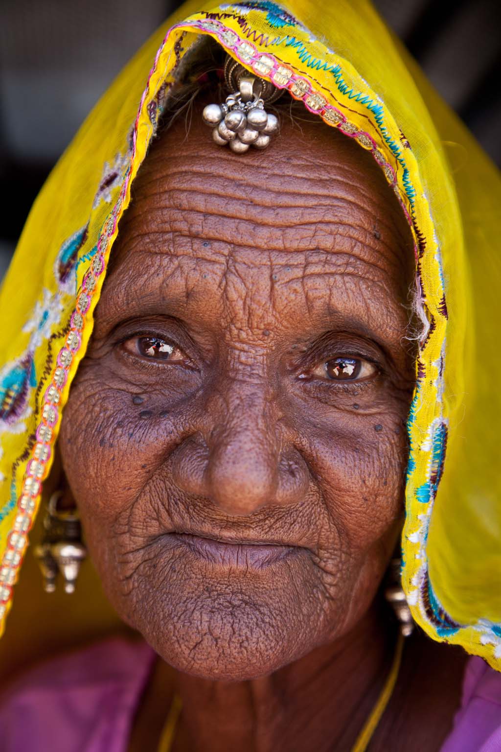 Old village woman